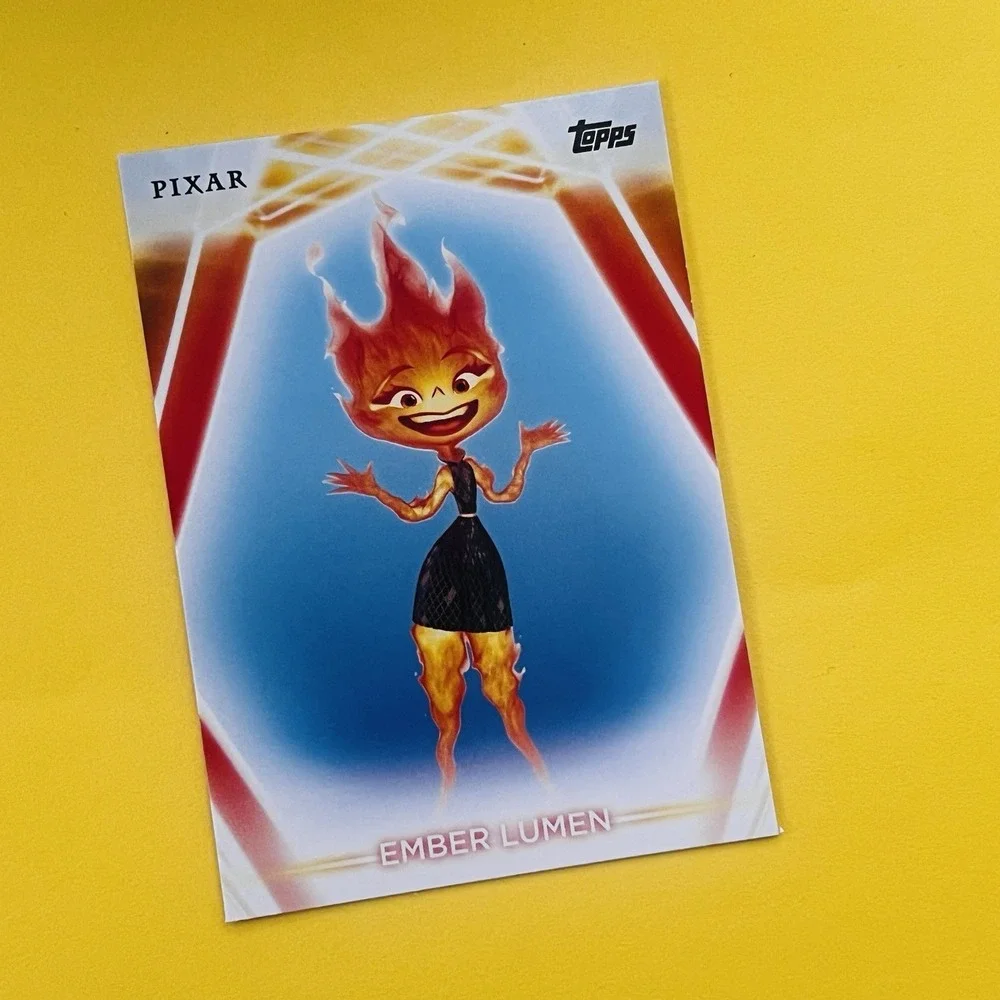 2026‎ Topps Disney Neon Ember Lumen #181 Pixar Elemental Base Card